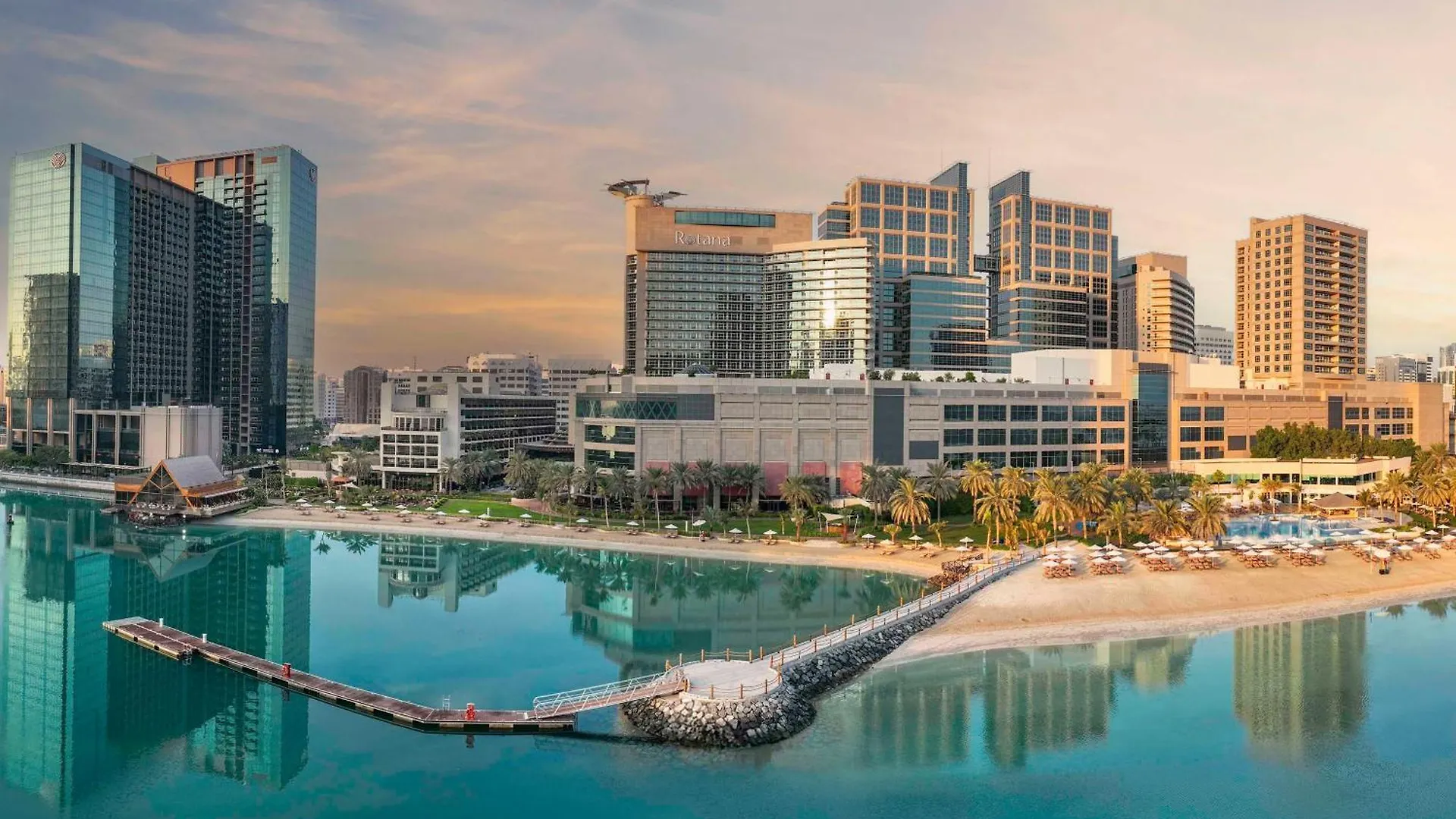 Beach Rotana - Abu Dhabi location
